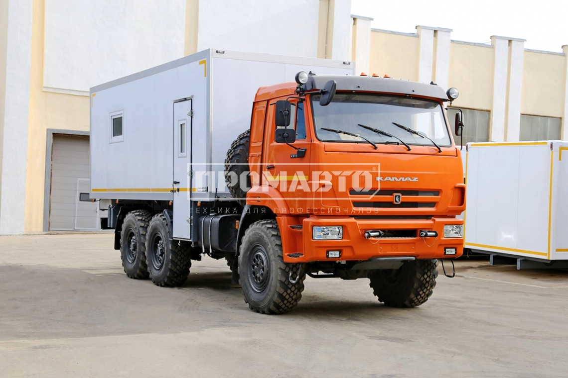 Передвижная лаборатория ЭХЗ на базе шасси KAMAZ 43118 1